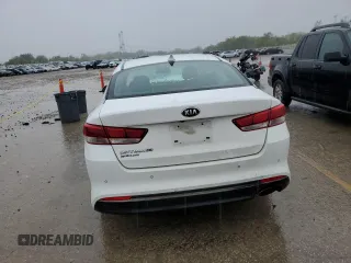 2018 Kia Optima S with VIN 5XXGT4L3XJG220491, listed as a Copart auction lot 82636394 with 131,678 mi miles and Non Repairable. Bid and sale history available at carsss.com. Image 6.