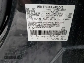 2012 Lincoln MKX with VIN 2LMDJ8JK7CBL09674, listed as a Copart auction lot 48488015 with 103,182 mi miles and Salvage Title. Bid and sale history available at DreamBid. Image 14.