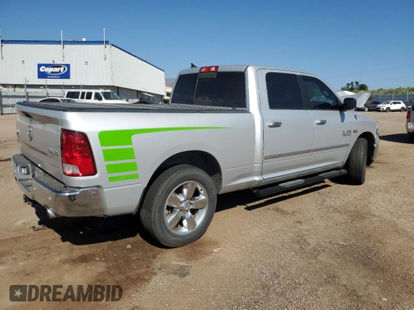 2018 Ram 1500 Big Horn with VIN 1C6RR7TT5JS241724, listed as a Copart auction lot 69193684 with 162,377 mi miles and Salvage title. Bid and sale history available at DreamBid. Image 3.