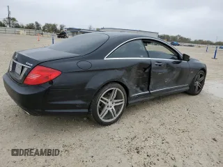 2011 Mercedes-Benz CL-Class CL 550 with VIN WDDEJ9EB0BA026747, listed as a Copart auction lot 83233374 with 95,475 mi miles and Salvage Title. Bid and sale history available at carsss.com. Image 3.
