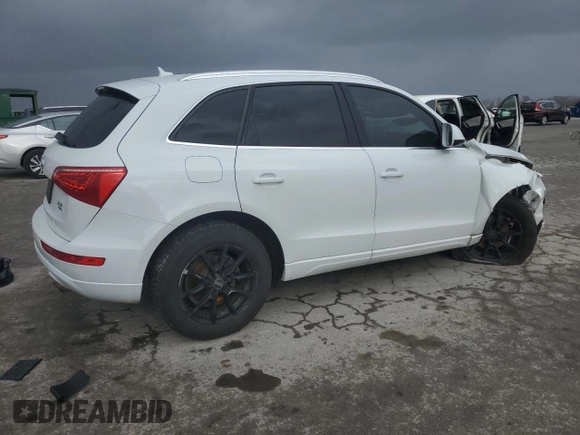 2012 Audi Q5 Premium with VIN WA1CFAFPXCA122590, listed as a Copart auction lot 47592885 with 156,143 mi miles and Salvage title. Bid and sale history available at DreamBid. Image 3.