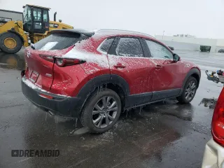 2025 Mazda CX-30 S Preferred with VIN 3MVDMBCMXSM753341, listed as a Copart auction lot 44648745 with 1,281 mi miles and Salvage Title. Bid and sale history available at DreamBid. Image 3.