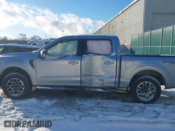 2022 Ford F-150 XL with VIN 1FTFW1E50NFC11206, listed as a IAAI auction lot 41328837 with 48,881 mi miles and . Bid and sale history available at DreamBid. Image 14.