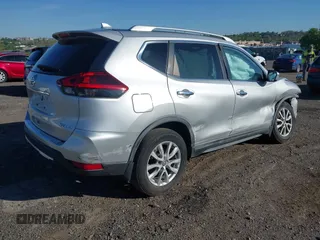 2018 Nissan Rogue SV with VIN KNMAT2MV9JP595095, listed as a IAAI auction lot 42110732 with 66,622 mi miles. Bid and sale history available at carsss.com. Image 4.