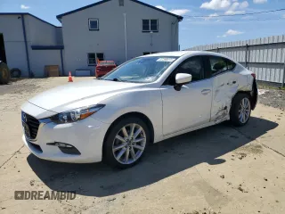 2017 Mazda 3 Touring z VIN 3MZBN1V7XHM148538, wystawiony jako Copart lot #57398895 z przebiegiem 87 180 mil mil oraz Szkoda całkowita • Salvage title. Historia ofert i sprzedaży dostępna na DreamBid. Obrazek 1.