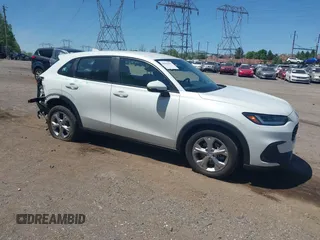2023 Honda HR-V LX with VIN 3CZRZ2H36PM706995, listed as a IAAI auction lot 42163052 with 22,086 mi miles and . Bid and sale history available at DreamBid. Image 1.
