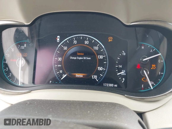 2015 Buick LaCrosse Leather with VIN 1G4GB5G38FF152910, listed as a IAAI auction lot 42625459 with 172,380 mi miles and . Bid and sale history available at DreamBid. Image 7.