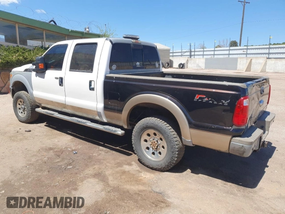 2011 Ford Super Duty F-250 SRW XL with VIN 1FT7W2BT5BEC94274, listed as a Copart auction lot 52419225 with 317,079 mi miles and Salvage Title. Bid and sale history available at carsss.com. Image 2.