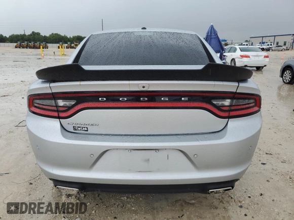 2019 Dodge Charger SXT with VIN 2C3CDXBG7KH702629, listed as a Copart auction lot 58865224 with 109,629 mi miles and Salvage Title. Bid and sale history available at carsss.com. Image 6.