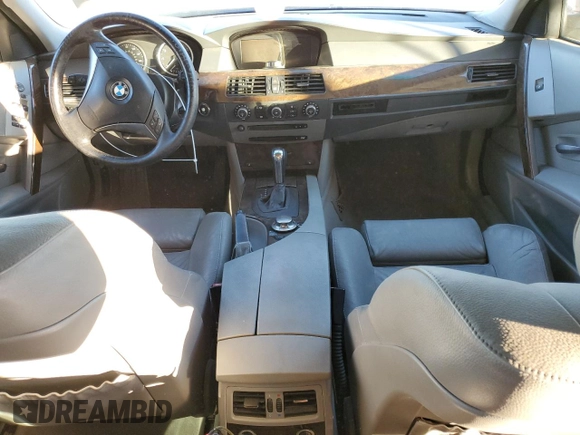 2006 BMW 5 Series 550i with VIN WBANB535X6CP00357, listed as a Copart auction lot 83857194 with Not Provided miles and Clean Title. Bid and sale history available at DreamBid. Image 8.