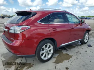 2012 Lexus RX 350 with VIN 2T2ZK1BAXCC066834, listed as a Copart auction lot 60689575 with 81,302 mi miles and Clean title. Bid and sale history available at DreamBid. Image 3.