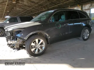 2016 Acura MDX Advance z VIN 5FRYD3H95GB017396, wystawiony jako Copart lot #78740674 z przebiegiem 54 559 mil mil oraz Szkoda całkowita • Salvage title. Historia ofert i sprzedaży dostępna na DreamBid. Obrazek 1.