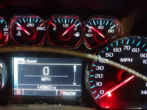 2014 Chevrolet Silverado 1500 LT with VIN 3GCUKREC9EG303803, listed as a IAAI auction lot 41252156 with 149,807 mi miles. Bid and sale history available at carsss.com. Image 16.