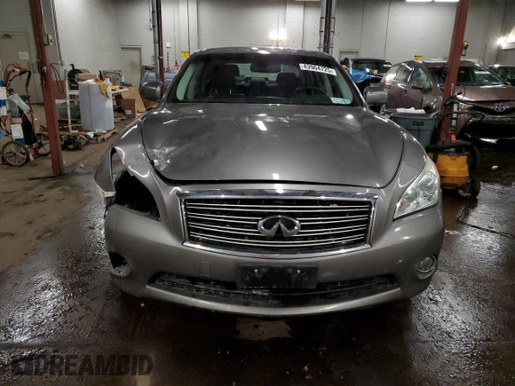2011 Infiniti M with VIN JN1BY1AR1BM376791, listed as a Copart auction lot 43964725 with 190,460 mi miles and Salvage Title. Bid and sale history available at DreamBid. Image 5.
