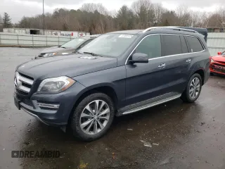 2015 Mercedes-Benz GL-Class GL 450 with VIN 4JGDF6EE1FA484749, listed as a Copart auction lot 41305173 with 77,464 mi miles. Bid and sale history available at carsss.com. Image 1.