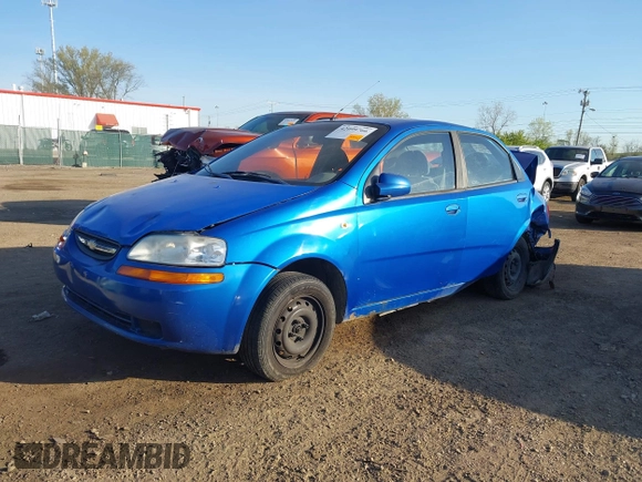 2005 Chevrolet Aveo LS with VIN KL1TD52665B289064, listed as a IAAI auction lot 42099766 with 114,001 mi miles and . Bid and sale history available at DreamBid. Image 17.