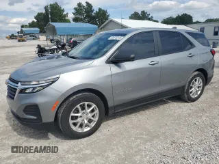 2023 Chevrolet Equinox LS with VIN 3GNAXHEG7PL174964, listed as a Copart auction lot 58373315 with 34,175 mi miles and Salvage title. Bid and sale history available at DreamBid. Image 1.
