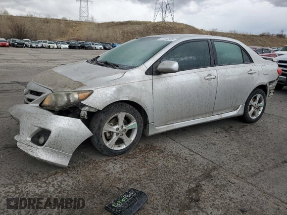 2013 Toyota Corolla L with VIN 5YFBU4EE0DP152705, listed as a Copart auction lot 51312355 with 142,041 mi miles and Salvage Title. Bid and sale history available at carsss.com. Image 1.