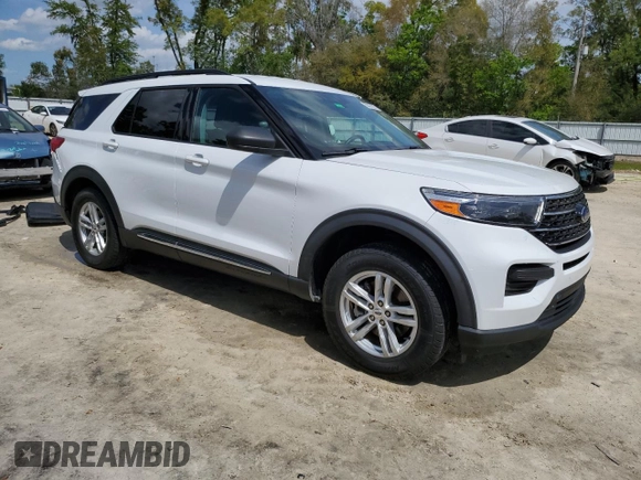 2021 Ford Explorer XLT with VIN 1FMSK8DHXMGB71249, listed as a Copart auction lot 50487395 with 100,936 mi miles and Non Repairable. Bid and sale history available at carsss.com. Image 4.