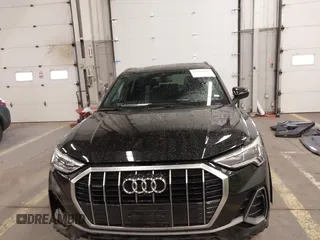 2021 Audi Q3 S line Premium Plus with VIN WA1EECF37M1071376, listed as a IAAI auction lot 41594102 with 22,564 mi miles. Bid and sale history available at carsss.com. Image 12.