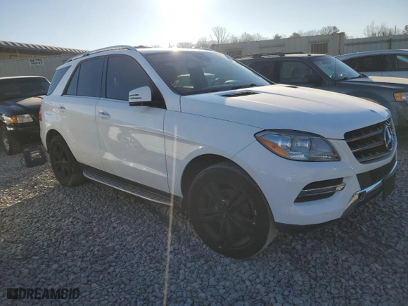 2014 Mercedes-Benz M-Class ML 350 with VIN 4JGDA5JB8EA371710, listed as a Copart auction lot 46101705 with NaN miles and Clean Title. Bid and sale history available at carsss.com. Image 4.