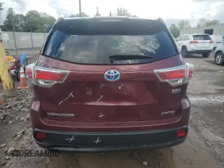 2016 Toyota Highlander Limited with VIN 5TDDCRFH8GS017730, listed as a Copart auction lot 55986315 with 71,593 mi miles and Clean title. Bid and sale history available at DreamBid. Image 6.