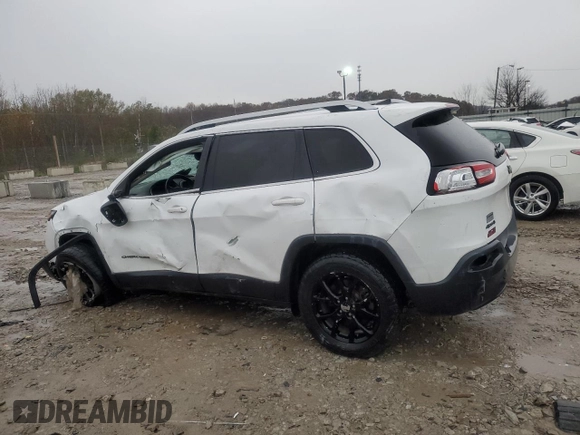 2017 Jeep Cherokee Latitude with VIN 1C4PJMCBXHD230889, listed as a Copart auction lot 80303224 with 0 mi miles and Non Repairable. Bid and sale history available at carsss.com. Image 2.