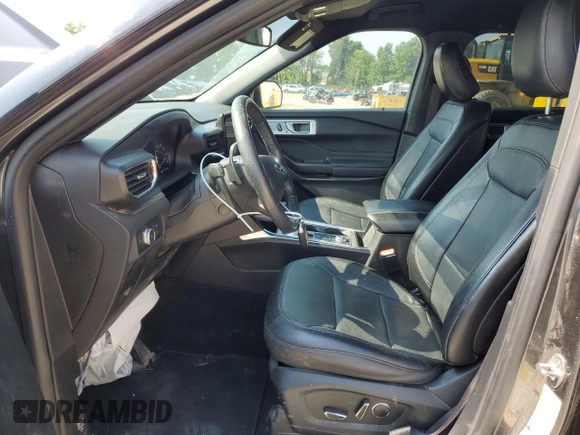 2020 Ford Explorer Limited with VIN 1FMSK8FH0LGB83132, listed as a Copart auction lot 60361585 with 78,479 mi miles and Salvage title. Bid and sale history available at DreamBid. Image 7.