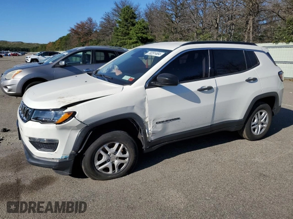2020 Jeep Compass Sport с VIN 3C4NJDAB2LT165646, выставлен на аукционе Copart как лот 70291464 с пробегом 24 649 миль миль и На запчасти • Non repairable. История ставок и продаж доступна на DreamBid. Изображение 1.