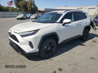 2022 Toyota RAV4 Hybrid SE z VIN 2T3T6RFV8NW034399, wystawiony jako Copart lot #60249015 z przebiegiem 39 495 mil mil oraz Szkoda całkowita • Salvage title. Historia ofert i sprzedaży dostępna na DreamBid. Obrazek 1.