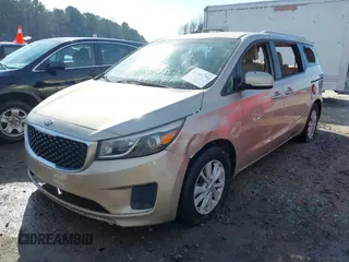 2016 Kia Sedona LX with VIN KNDMB5C13G6093438, listed as a IAAI auction lot 41662704 with 132,343 mi miles. Bid and sale history available at carsss.com. Image 20.