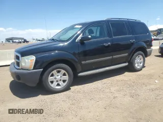 2005 Dodge Durango SXT с VIN 1D4HB38N25F552086, выставлен на аукционе Copart как лот 63787505 с пробегом 180 000 миль миль и Чистый • Clean title. История ставок и продаж доступна на DreamBid. Изображение 1.