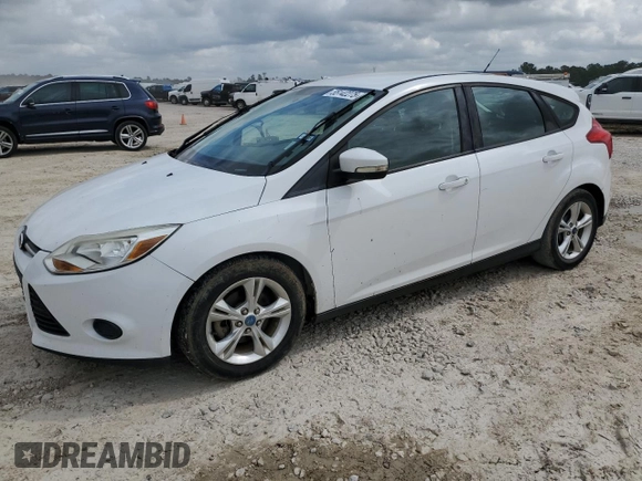 2013 Ford Focus SE with VIN 1FADP3K26DL149357, listed as a Copart auction lot 55142275 with 198,057 mi miles and Clean Title. Bid and sale history available at carsss.com. Image 1.
