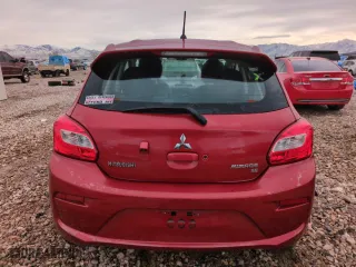 2017 Mitsubishi Mirage SE with VIN ML32A4HJ8HH002234, listed as a Copart auction lot 49876515 with 84,421 mi miles and Salvage Title. Bid and sale history available at carsss.com. Image 6.