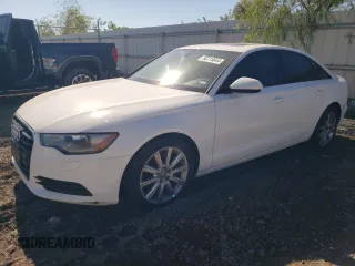 2015 Audi A6 2.0T Premium with VIN WAUCFAFC0FN025041, listed as a Copart auction lot 80315844 with 168,619 mi miles and Salvage Title. Bid and sale history available at carsss.com. Image 1.