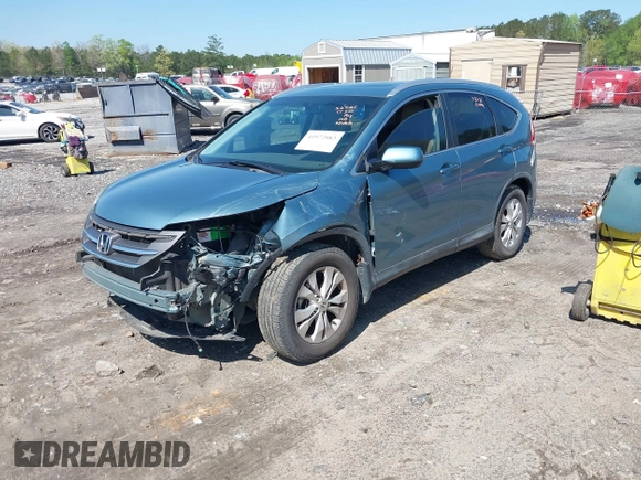 2014 Honda CR-V EX-L with VIN 2HKRM3H74EH533638, listed as a IAAI auction lot 41972083 with 165,663 mi miles and . Bid and sale history available at carsss.com. Image 17.