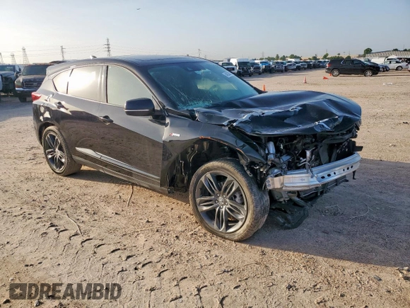2023 Acura RDX w/A-Spec Package with VIN 5J8TC1H66PL002686, listed as a Copart auction lot 64230315 with Not provided miles and Salvage title. Bid and sale history available at DreamBid. Image 4.