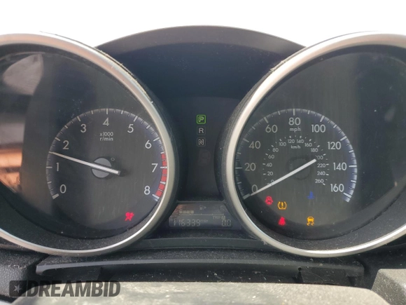 2012 Mazda 3 i Sport with VIN JM1BL1UF9C1504680, listed as a Copart auction lot 53308955 with 116,339 mi miles and Salvage Title. Bid and sale history available at DreamBid. Image 9.