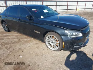 2015 BMW 7 Series 750Li xDrive with VIN WBAYF8C59FD655120, listed as a IAAI auction lot 41315152 with 82,244 mi miles and . Bid and sale history available at carsss.com. Image 1.