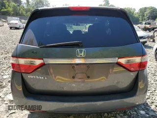 2012 Honda Odyssey EX-L with VIN 5FNRL5H69CB019771, listed as a Copart auction lot 59333624 with 197,203 mi miles and Salvage Title. Bid and sale history available at carsss.com. Image 6.