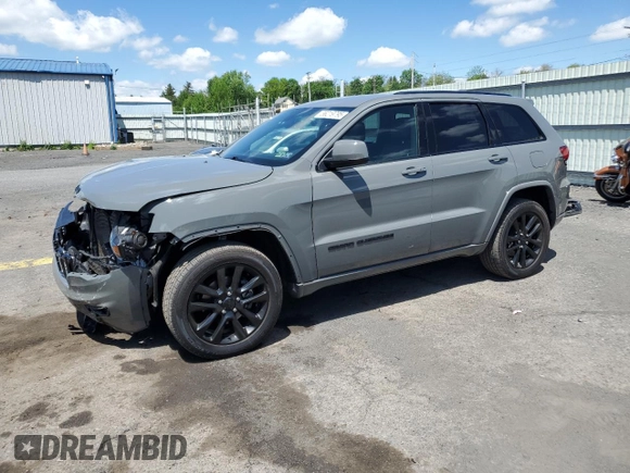 2020 Jeep Grand Cherokee Laredo E with VIN 1C4RJFAG1LC397255, listed as a Copart auction lot 56219795 with 68,509 mi miles and Salvage title. Bid and sale history available at DreamBid. Image 1.