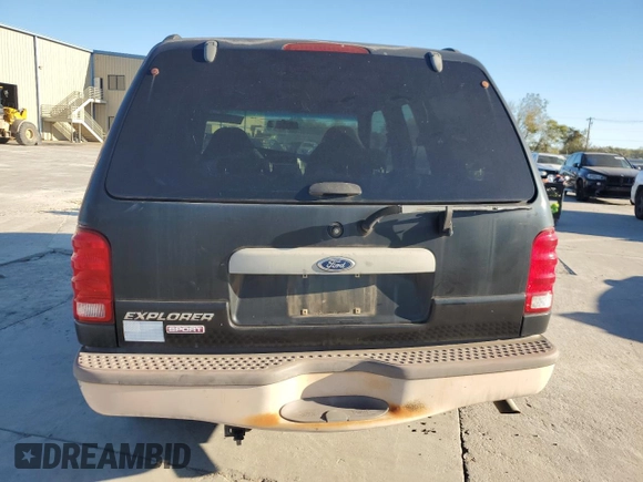 2001 Ford Explorer Sport с VIN 1FMYU60E61UC82558, выставлен на аукционе Copart как лот 81159674 с пробегом Не указан миль и Чистый • Clean title. История ставок и продаж доступна на DreamBid. Изображение 6.