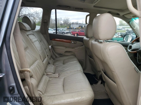 2003 Lexus GX 470 z VIN JTJBT20X130017870, wystawiony jako Copart lot #50525215 z przebiegiem 280 637 mil mil oraz Szkoda całkowita • Salvage title. Historia ofert i sprzedaży dostępna na DreamBid. Obrazek 10.