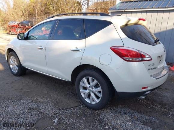 2011 Nissan Murano LE with VIN JN8AZ1MWXBW161247, listed as a IAAI auction lot 41832383 with 158,274 mi miles. Bid and sale history available at carsss.com. Image 3.