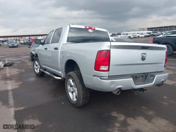 2014 Ram 1500 Tradesman with VIN 1C6RR6KT4ES305348, listed as a IAAI auction lot 41458464 with 1 mi miles. Bid and sale history available at carsss.com. Image 3.
