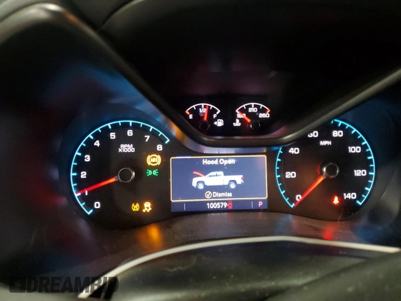 2021 Chevrolet Colorado 4WD Z71 with VIN 1GCGTDEN8M1171810, listed as a Copart auction lot 57409115 with 100,579 mi miles and Salvage title. Bid and sale history available at DreamBid. Image 9.