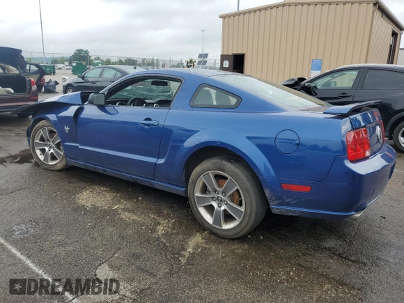 2009 Ford Mustang GT with VIN 1ZVHT82H895128673, listed as a Copart auction lot 59775835 with 30,607 mi miles and Salvage title. Bid and sale history available at DreamBid. Image 2.