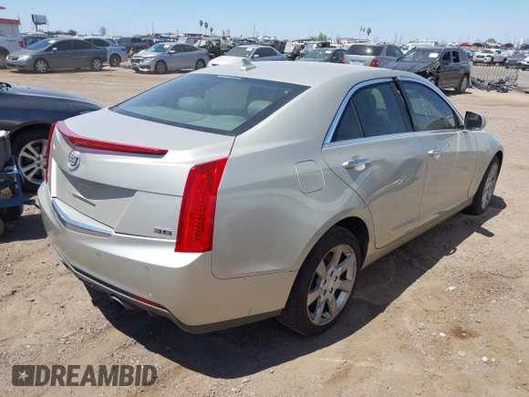 2013 Cadillac ATS Luxury z VIN 1G6AH5R35D0147866, wystawiony jako IAAI lot #42328457 z przebiegiem 142 197 mil mil oraz . Historia ofert i sprzedaży dostępna na DreamBid. Obrazek 4.