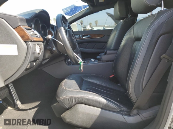 2013 Mercedes-Benz CLS-Class CLS 550 with VIN WDDLJ9BB4DA080535, listed as a Copart auction lot 57893384 with 64,413 mi miles and Salvage Title. Bid and sale history available at carsss.com. Image 7.