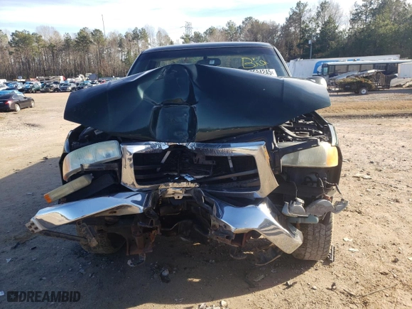 2004 GMC Sierra 1500 Work Truck with VIN 1GTEK14V14E109121, listed as a Copart auction lot 45534245 with 0 mi miles and Salvage Title. Bid and sale history available at carsss.com. Image 5.